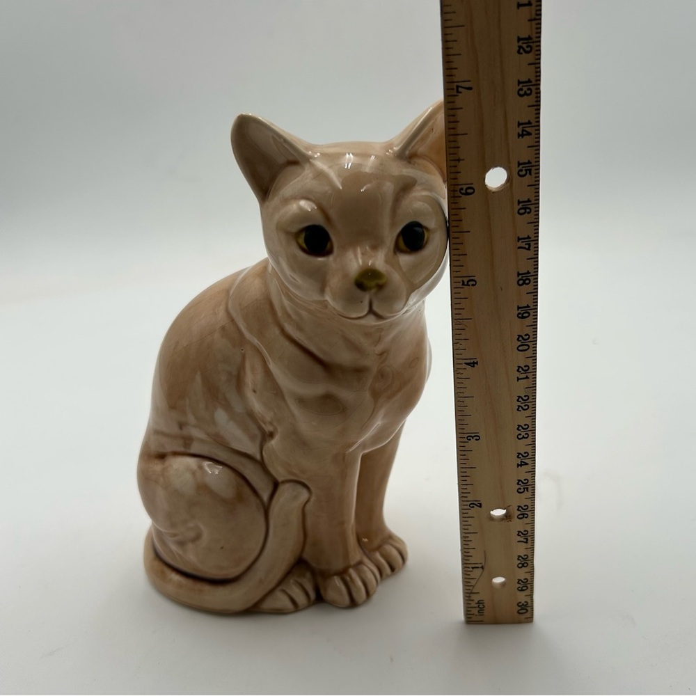 Vintage Tan Cat Figurine - Picture 5 of 5